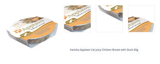 Vanicka Applaws Cat Juicy Chicken Breast with Duck 60g 1