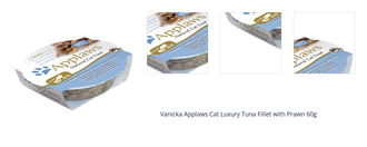 Vanicka Applaws Cat Luxury Tuna Fillet with Prawn 60g 1