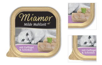 Vanička MIAMOR Milde Mahlzeit hydina + šunka 100g 3