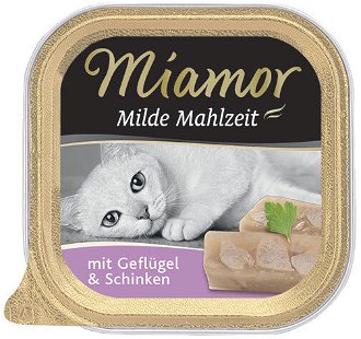 Vanička MIAMOR Milde Mahlzeit hydina + šunka 100g