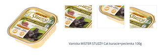 Vanicka MISTER STUZZY Cat kuracie+pecienka 100g 1