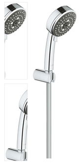 Vaňový set Grohe Vitalio Comfort na stenu chróm 26176000 4