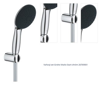 Vaňový set Grohe Vitalio Start chróm 26769001 1