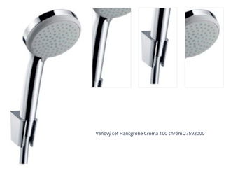 Vaňový set Hansgrohe Croma 100 chróm 27592000 1