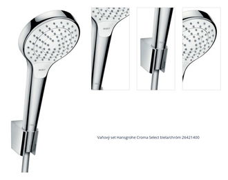 Vaňový set Hansgrohe Croma Select biela/chróm 26421400 1