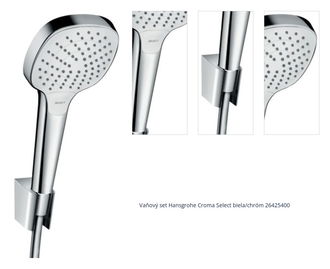 Vaňový set Hansgrohe Croma Select biela/chróm 26425400 1