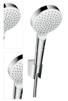 Vaňový set Hansgrohe Crometta biela/chróm 26567400 4