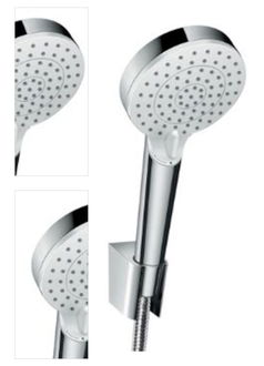 Vaňový set Hansgrohe Crometta biela/chróm 26692400 4