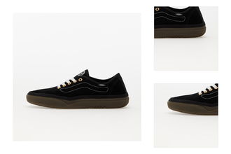 Vans Circle Vee SE Suede Black/ Gum 3