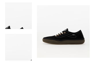 Vans Circle Vee SE Suede Black/ Gum 4