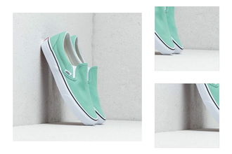 Vans Classic Slip-On Neptune Green/ True White 3