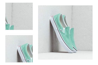 Vans Classic Slip-On Neptune Green/ True White 4