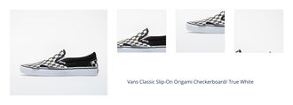 Vans Classic Slip-On Origami Checkerboard/ True White 1