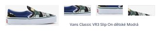 Vans Classic VR3 Slip On dětské Modrá 1