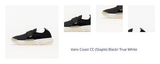 Vans Coast CC (Staple) Black/ True White 1