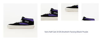 Vans Half Cab 33 DX (Anaheim Factory) Black/ Purple 1