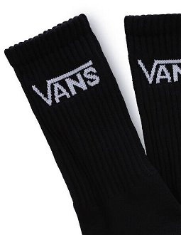 Vans MN Classic Crew Socks 3-Pack - Unisex - Ponožky Vans - Čierne - VN000XRZBLK1 - Veľkosť: 38.5 6