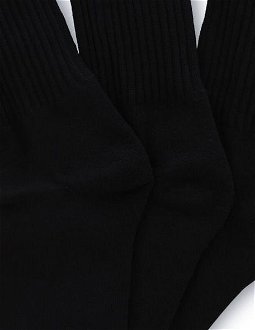 Vans MN Classic Crew Socks 3-Pack - Unisex - Ponožky Vans - Čierne - VN000XRZBLK1 - Veľkosť: 38.5 5