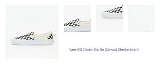 Vans OG Classic Slip-On (Canvas) Checkerboard 1