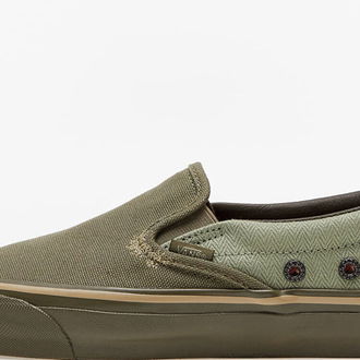 Vans OG Classic Slip-On (Nigel Cabourn) USCM Army Mix 5