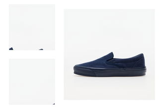 Vans OG Classic Slip-On (Velvet Embroidery) Navy/ Black 4