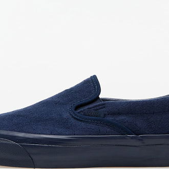 Vans OG Classic Slip-On (Velvet Embroidery) Navy/ Black 5