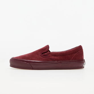 Vans OG Classic Slip-On (Velvet Embroidery) Pomegranate Red