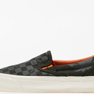 Vans OG Classic Slip-On (Yoshida & Co Porter) Green/ Orange 5