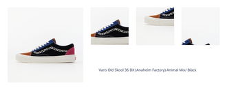 Vans Old Skool 36 DX (Anaheim Factory) Animal Mix/ Black 1