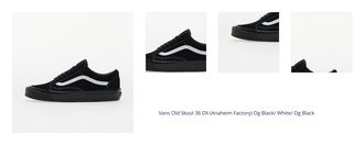 Vans Old Skool 36 DX (Anaheim Factory) Og Black/ White/ Og Black 1