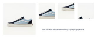 Vans Old Skool 36 DX (Anaheim Factory) Og Navy/ Og Light Blue 1