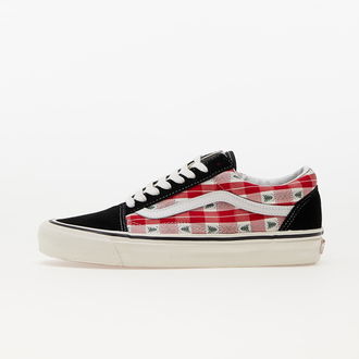 Vans Old Skool 36 DX Anaheim Factory Og Plaid Red 2