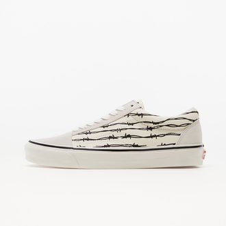 Vans Old Skool 36 DX (Anaheim Factory) White/ Black/ Black Barbed Wire 2