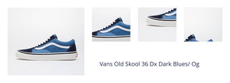 Vans Old Skool 36 Dx Dark Blues/ Og 1