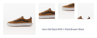 Vans Old Skool MTE-1 Plaid Brown/ Black 1