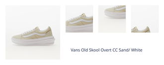 Vans Old Skool Overt Plus ComfyCush Sand/ White 1