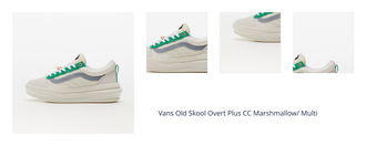 Vans Old Skool Overt Plus ComfyCush Marshmallow/ Multi 1