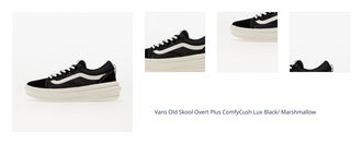 Vans Old Skool Overt Plus ComfyCush Lux Black/ Marshmallow 1