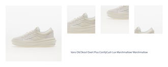 Vans Old Skool Overt Plus ComfyCush Lux Marshmallow/ Marshmallow 1