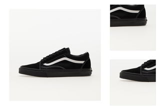 Vans Old Skool (Suede/ Canvas) Black/ True White 3