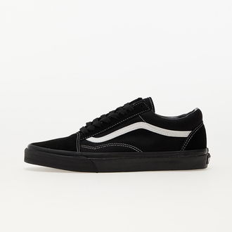 Vans Old Skool (Suede/ Canvas) Black/ True White 2