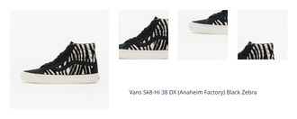 Vans Sk8-Hi 38 DX (Anaheim Factory) Black Zebra 1