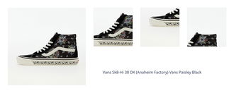 Vans Sk8-Hi 38 DX (Anaheim Factory) Vans Paisley Black 1