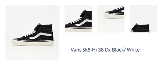 Vans Sk8-Hi 38 Dx Black/ White 1