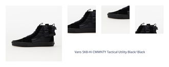 Vans SK8-Hi CMMNTY Tactical Utility Black/ Black 1