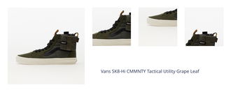 Vans SK8-Hi CMMNTY Tactical Utility Grape Leaf 1