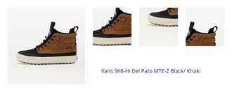 Vans SK8-Hi Del Pato MTE-2 Black/ Khaki 1