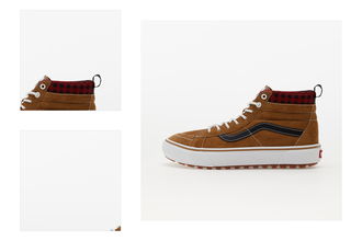 Vans SK8-Hi MTE-1 Plaid Brown/ Black 4