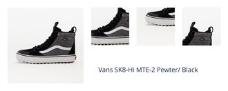 Vans SK8-Hi MTE-2 Pewter/ Black 1