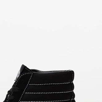 Vans SK8-Hi (Suede/ Canvas) Black/ True White 7